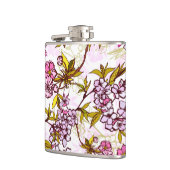 Blooming Cherry Blossom Pattern Heupfles (Links)