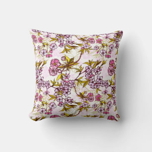 Blooming Cherry Blossom Pattern Kussen