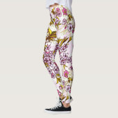 Blooming Cherry Blossom Pattern Leggings (Links)