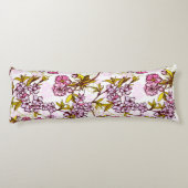 Blooming Cherry Blossom Pattern Lichaamskussen (Achterkant)
