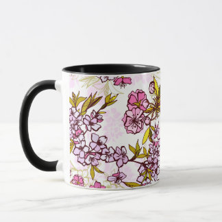 Blooming Cherry Blossom Pattern Mok