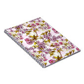 Blooming Cherry Blossom Pattern Notitieboek (Rechterzijde)