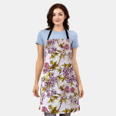 Blooming Cherry Blossom Pattern  Schort (Gedragen)