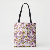 Blooming Cherry Blossom Pattern Tote Bag (Voorkant)