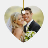 Blooming Cherry Blossom Photo aqua Keramisch Ornament (Achterkant)