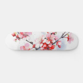 Blooming Cherry Branch Persoonlijk Skateboard (Horizontaal)