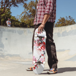 Blooming Cherry Branch Persoonlijk Skateboard
