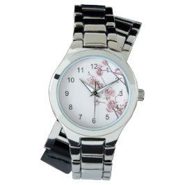 Blooming Cherry tree Horloge