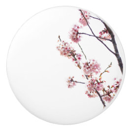 Blooming Cherry tree Keramische Knop