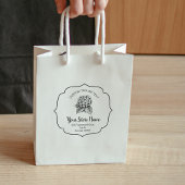 Blooming Chic Bracket Lijst, Elegant Script Rubberstempel