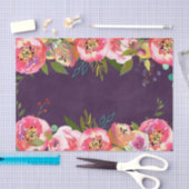 Blooming Chique Kleur Bewerkbare Bruiloft Tissuepapier (Craft)