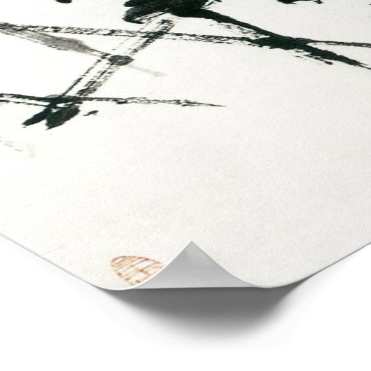 Blooming Chrysanthemum Poster (Hoek)