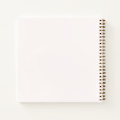 Blooming Circle | Persbloemkunst van S. Frigui Notitieboek (Achterkant)