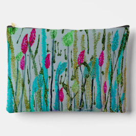Blooming Color Print Cosmetic Bag Etui