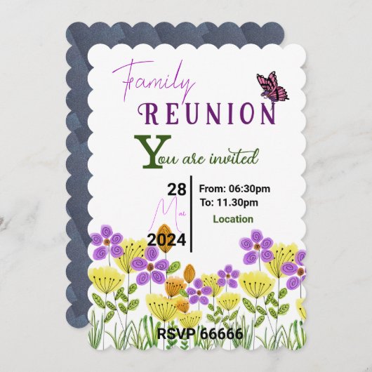 Blooming Connections Kaart (Voorkant / Achterkant)