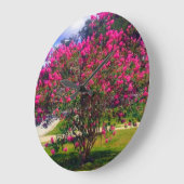 Blooming Crepe Myrtle Tree Grote Klok (Hoek)