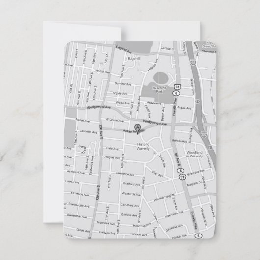 Blooming Dahlia Yellow Iris Wedding Kaart (Achterkant)