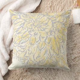 Blooming Dahlia Yellow Iris Wedding Kussen