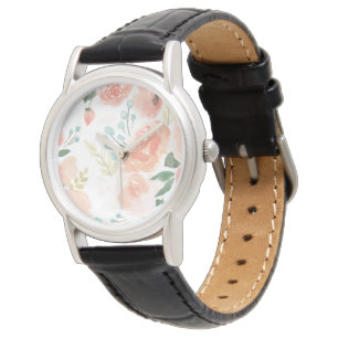 Blooming Delight Pastel Horloge