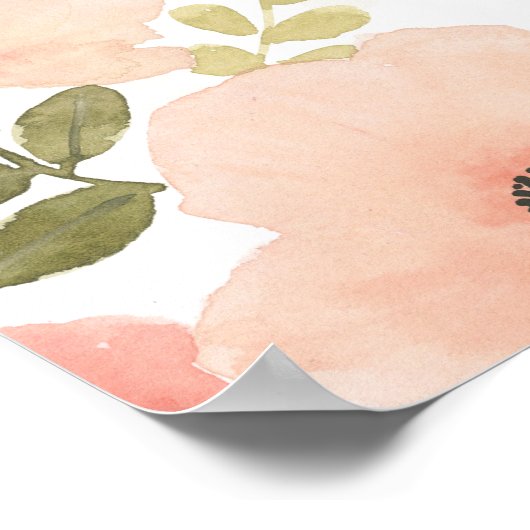 Blooming Delight | Pastel Poster (Hoek)