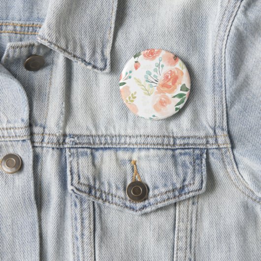 Blooming Delight | Pastel Ronde Button 5,7 Cm (In situ)