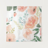 Blooming Delight | Pastel Wandkleed (Voorkant (horizontaal))