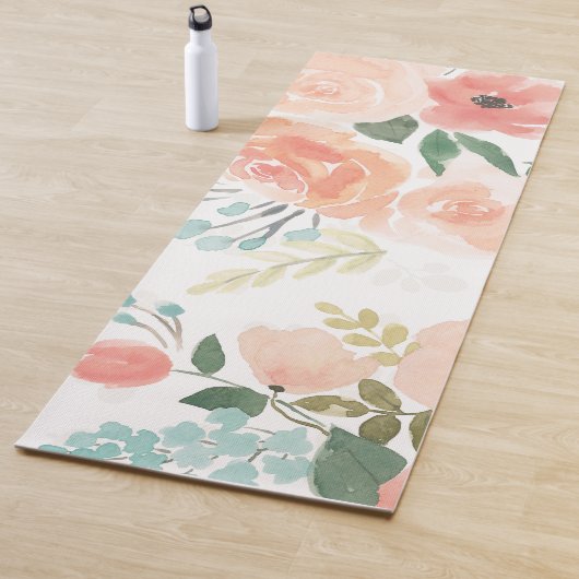 Blooming Delight | Pastel Yogamat (In situ)