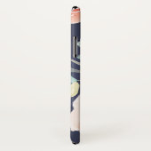 Blooming Delight | Perzik en blauwe Rozen en papav Case-Mate iPhone Case (Achterkant / rechts)