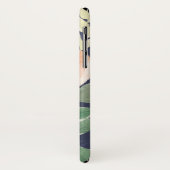 Blooming Delight | Perzik en blauwe Rozen en papav Case-Mate iPhone Case (Achterkant/links)