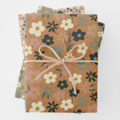 Blooming Delights Wrapping papier set Inpakpapier Vel (In situ)