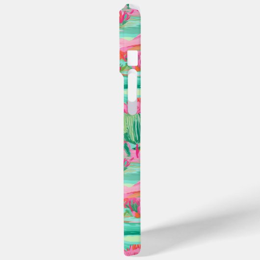 Blooming Desert Cacti Personalized Case-Mate iPhone Case (Achterkant / Links)