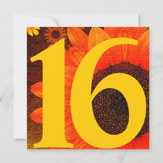 Blooming Dream Sweet Sixteen Uitnodiging - Aanpass (Voorkant)