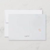 Blooming Elegance Uitnodiging (Achterkant)