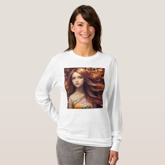 Blooming Extravaganza: Het verkennen van Bloemen F T-shirt (Voorkant volledig)