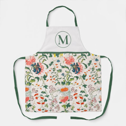 Blooming Floral Monogram Schort (Voorkant)