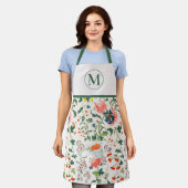 Blooming Floral Monogram Schort (Gedragen)