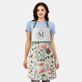 Blooming Floral Monogram Schort