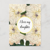 Blooming flower garden briefkaart (Voorkant)