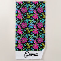 Blooming flower garden chic floral foliage