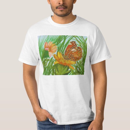 Blooming flower garden t-shirt (Voorkant)