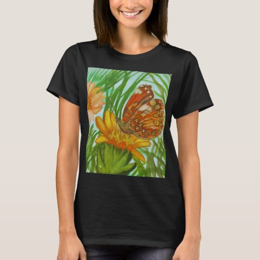 Blooming flower garden t-shirt (Voorkant)