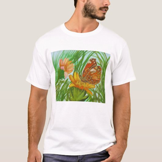 Blooming flower garden t-shirt (Voorkant)
