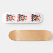 Blooming Fox Mode esthetisch Persoonlijk Skateboard (Horizontaal)