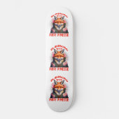 Blooming Fox Mode esthetisch Persoonlijk Skateboard (Voorkant)