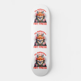 Blooming Fox Mode esthetisch Persoonlijk Skateboard