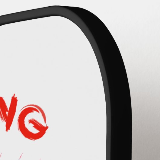 Blooming Fox Mode esthetisch Pickleball Paddle (Links Detail)