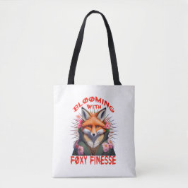 Blooming Fox Mode esthetisch Tote Bag