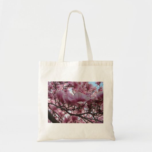 Blooming Fuchsia Magnolia Canvas tas (Voorkant)