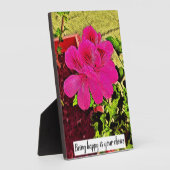 Blooming Garden Symphony Fotoplaat (Zijkant)