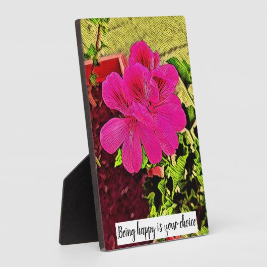 Blooming Garden Symphony Fotoplaat (Zijkant)